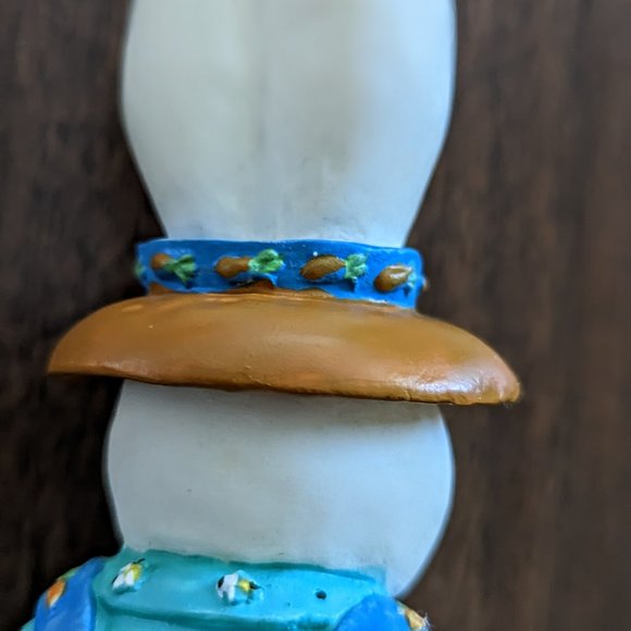 Carrot Patch Bunny Rabbit 8" Holiday Workshop Figure Sue Dreamer Easter 1995 - Picture 9 of 16